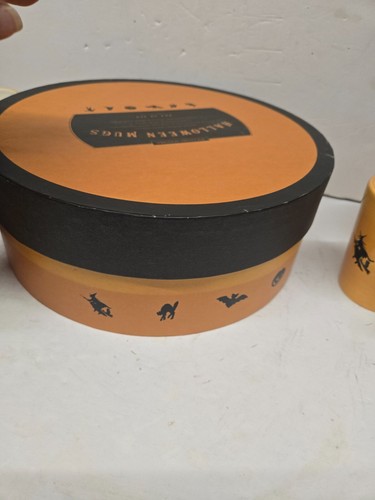 Tazas de Halloween Williams Sonoma 2003 retiradas vintage nuevas en caja con caja original - Imagen 20 de 23