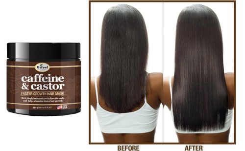 Caffeine Repair Hair Mask, Leave-in Conditioner, Anti-Breakage Hair Mask, 12 oz