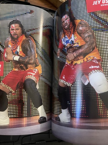 WWE OFFIZIELLES SOUVENIR EVENT PROGRAMM 2015-2016 CENA LESNAR BESTATTER MIT POSTER - Bild 3 von 6