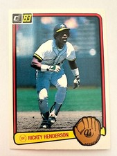 1983 Donruss - #35 Rickey Henderson