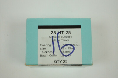 Comar 25 MT Enhanced Al General Purpose Plain Mirror 400-700nm 25mm 