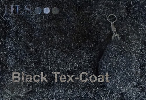 Abrigo negro Tex-Coat recubrimiento de plomo texturizado en polvo camuflaje carpa - HLS [TXK] - Imagen 2 de 8