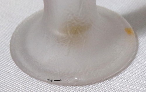 Art Nouveau Satin Glass Cardova Perfume Bottle - Picture 6 of 7