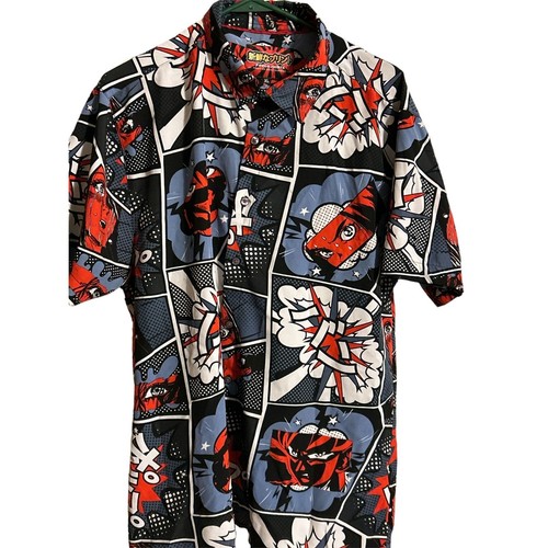 Fresch prtints short sleeve shirt  Polo sz.Xl - Picture 1 of 3