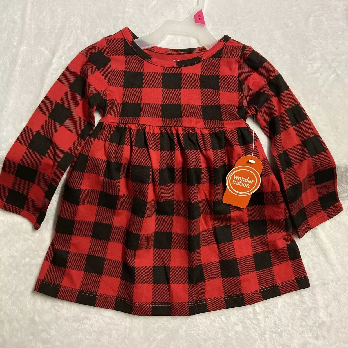 Buffalo check 2025 dress girl