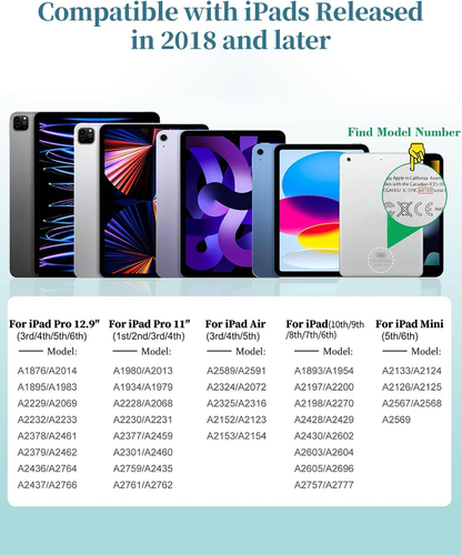 Ipad Pencil 9Th&10Th Generation, 10 Mins Fast Charge Stylus Pen for Apple Pencil - 第 4/12 張圖片