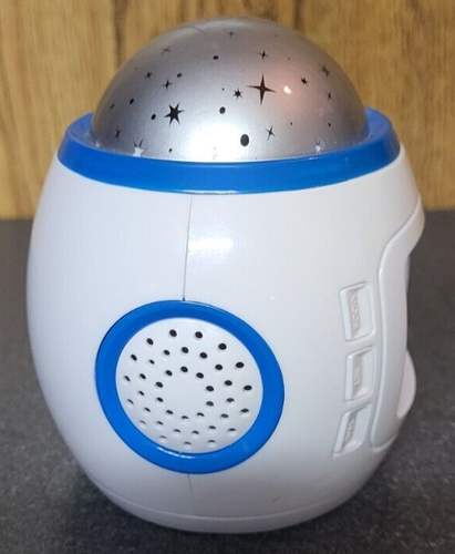 Alarm Clock Moon Stars Projector Alarm Clock 7 Color Changing Temperature - Picture 5 of 10
