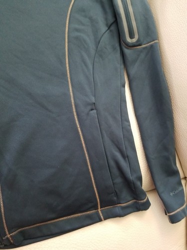 Columbia Women's Jacket Full Zip-Up size M Solid Black Collared Long Sleeves - Picture 5 of 11