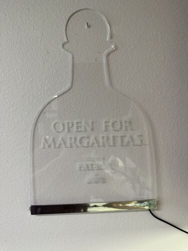 Patron Tequila Barschild - echtes Barschild - grünes oder weißes Licht mit 14 Fuß Kordel - Bild 3 von 10