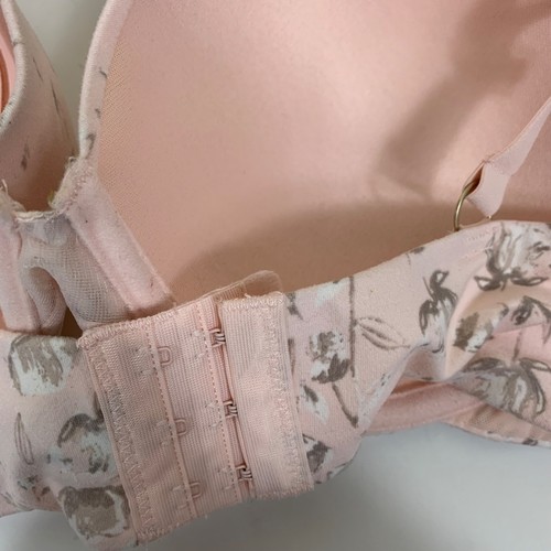 Sujetador con aros Anne Klein rosa floral cocuette talla 40C - Imagen 4 de 8