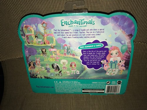 New 2016 Mattel Enchantimals Fanci Flamingo Doll & Swash Let's Flamingle - Foto 7 di 7