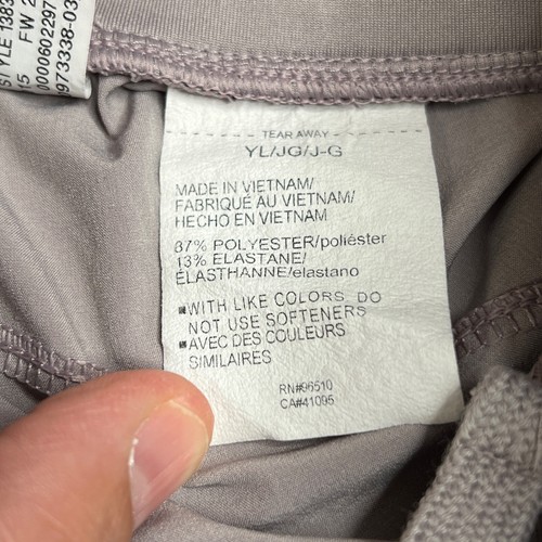 Pantalones Cortos de Correr Under Armour Juveniles Grandes Gris Claro 9" Entrepierna Cordón Nuevos sin Etiquetas - Imagen 10 de 16