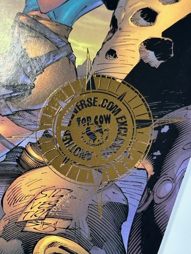Lara Croft Tomb Raider #1 Another Universe Exclusivo Lámina de Oro Variante Casi Nuevo 1999 - Imagen 2 de 7