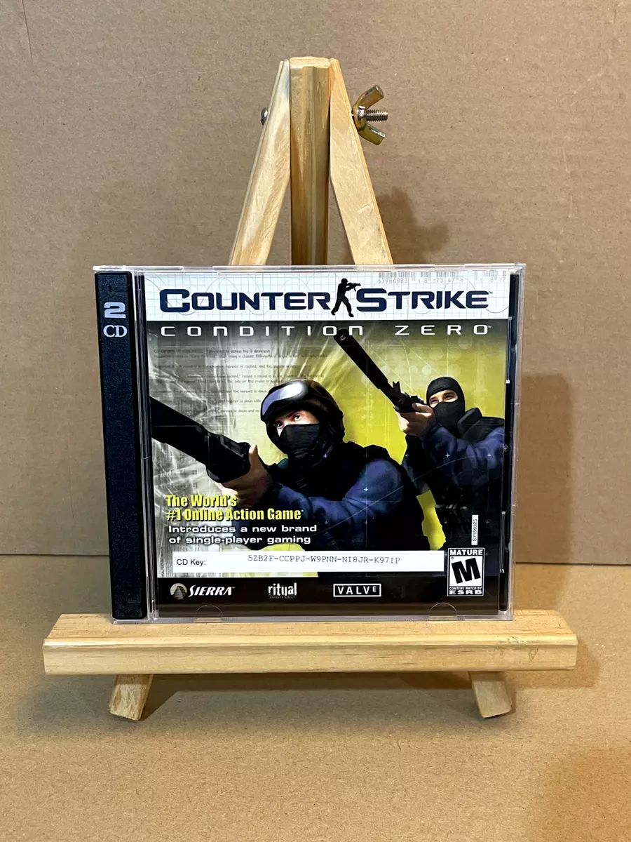 Counter-Strike: Condition Zero (PC, 2004) CD Rom 2 Disc