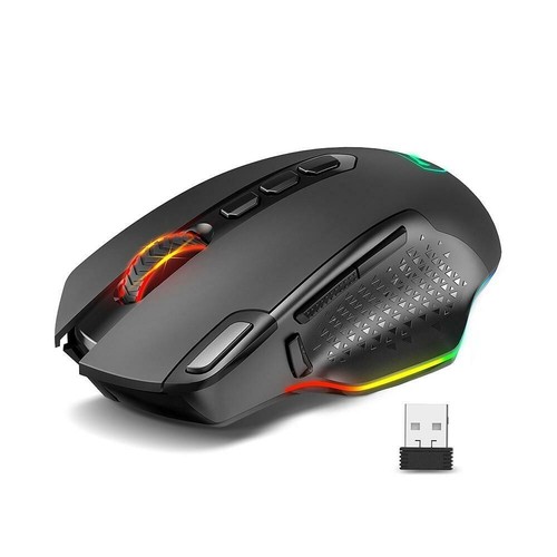 VicTsing Wireless Mouse gaming Chargeable Ergonomic RGB Lighting PC282 10000 DPI - Picture 7 of 7