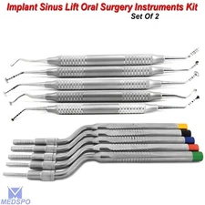 Dental Implant Surgery Kit Mushroom Membrane Bone Graft Sinus Lift Osteotome Set
