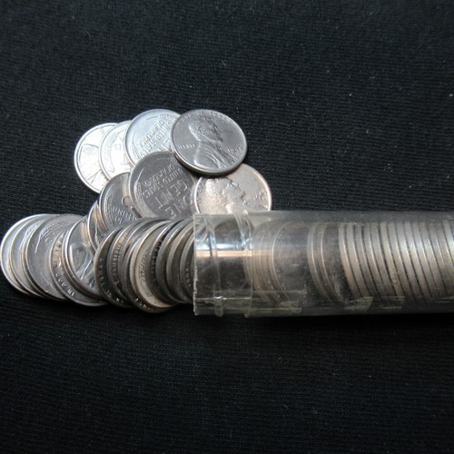 1943 P.D.S UNCIRCULATED STEEL WHEAT PENNY ROLLS PRIVATE COLLECTORS LOT BEAUTIFUL - Picture 3 of 17