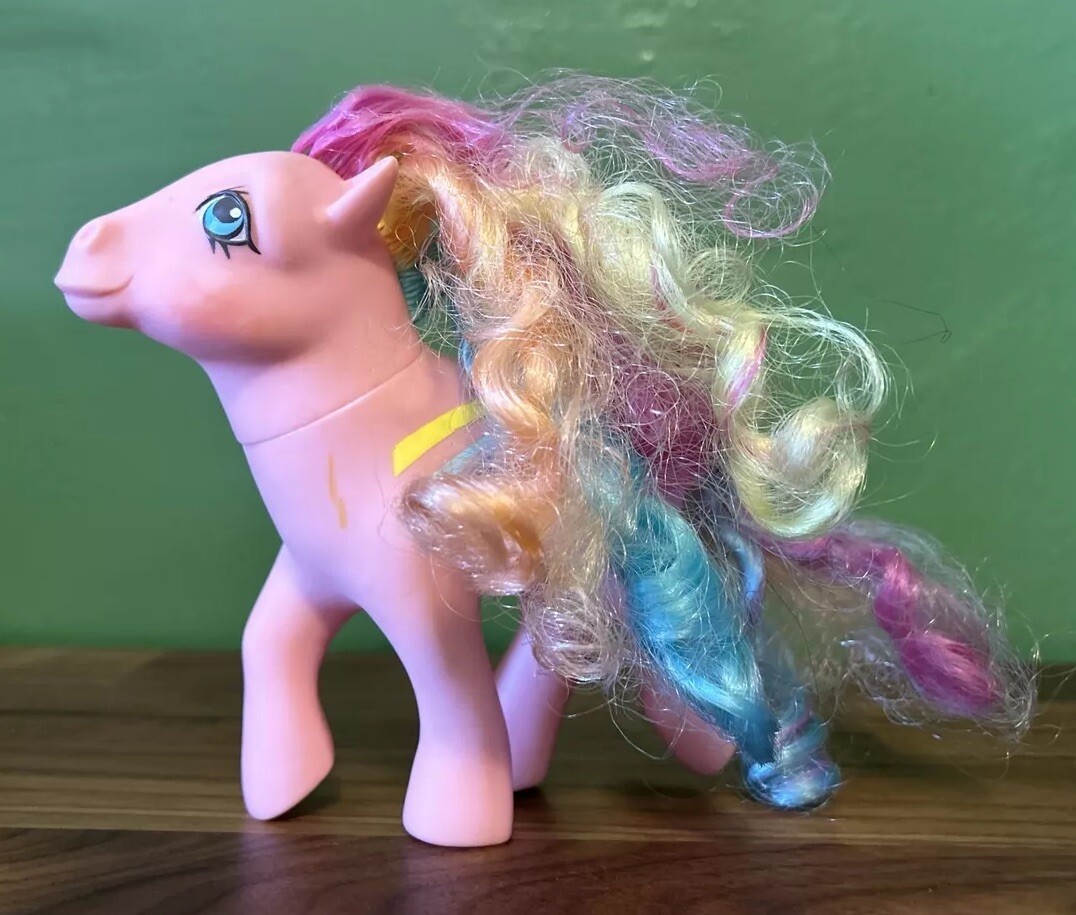 Vintage My Little Pony Hasbro G1 1980s Mixed Lot of 7 Ponies
