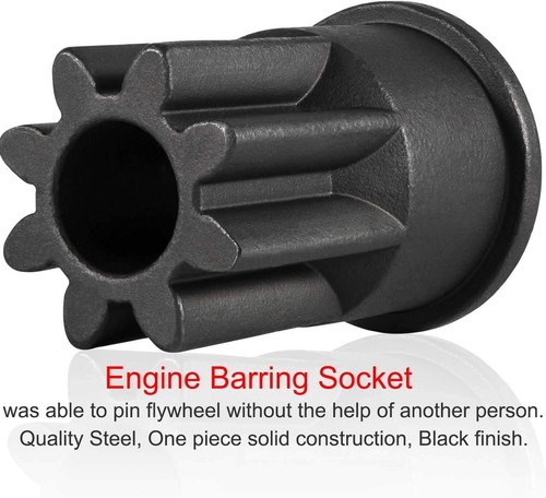 Timing Pin and Adapter & Engine Barring Socket Tool for Caterpillar CAT Engines - Picture 5 of 18