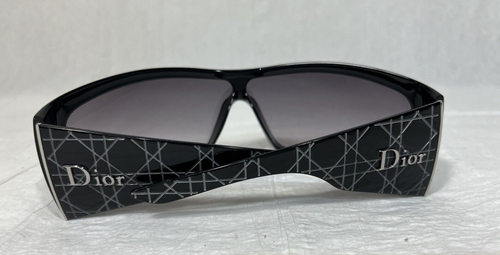 Vintage Christian Dior Cannage Biker Racer Y2K Sonnenbrille schwarz Schild ATSO0 115 - Bild 16 von 22