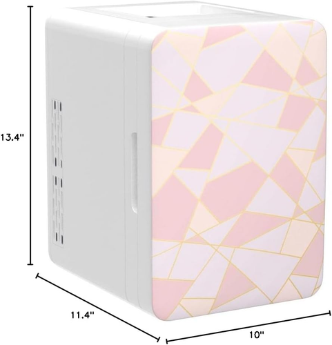 10L Mini Fridge for Bedroom - Car, Office Desk & Dorm Room 12V Portable Cooler W - Picture 7 of 12