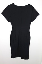 Gown Town Womens Black Fitted Pencil Bodycon Cocktail Party Formal Dress Large