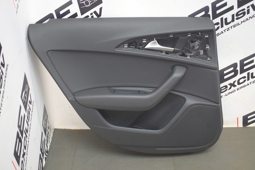 Audi A6 4G LEDER Türverkleidung hinten links Verkleidung Tür SOUL 4G0867305