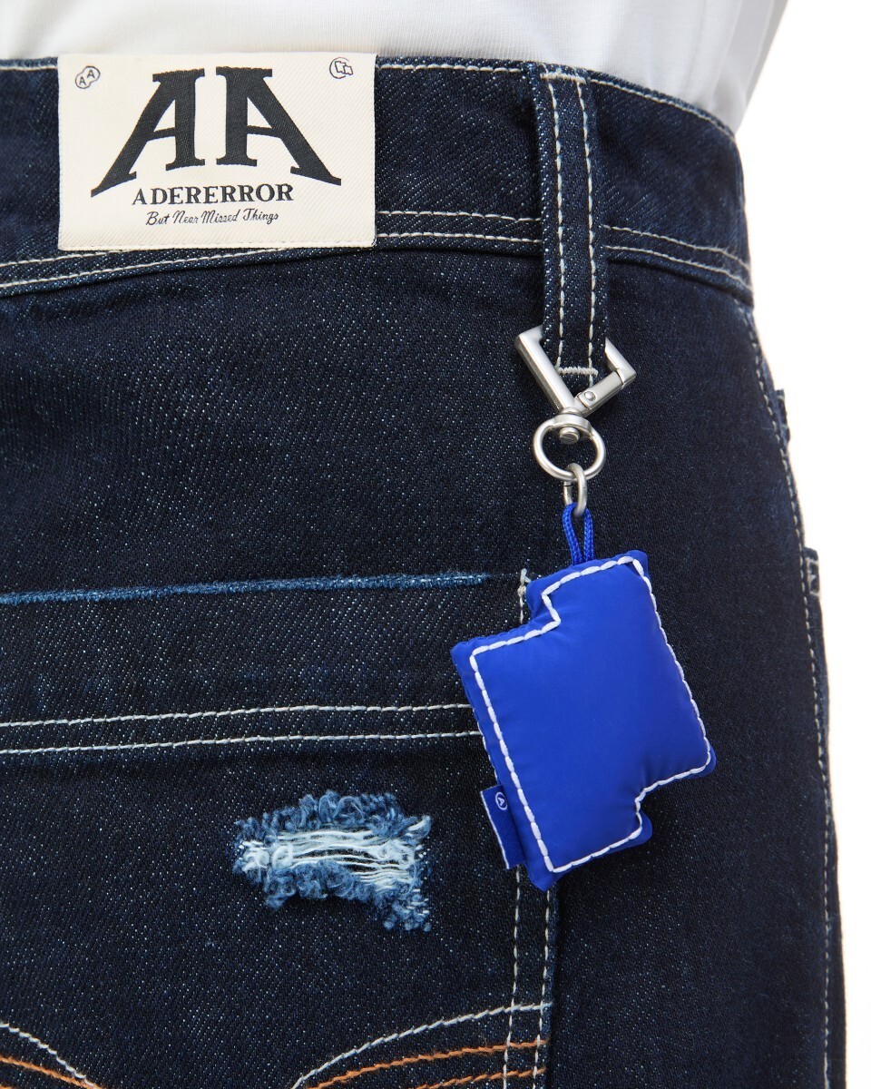 アクセサリーその他 ADERERROR TRS pillow keyring ZBlue Ader Error TRS pillow keyring Z-Blue (BN11FYGS1207BL