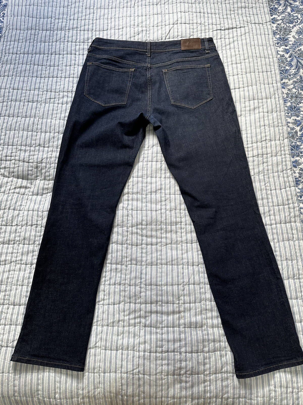 Hackett Men's Dark Blue Jeans 36R Slim Leg eBay