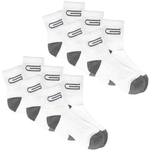 Golberg Women's Mid-Calf Crew Sock 6 Pk Cushioned Socks for Sports & Activities - Picture 8 of 11