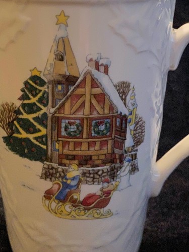Mikasa English Countryside Sleigh Ride Christmas Coffee /Tea Cup DP007 - Picture 6 of 9
