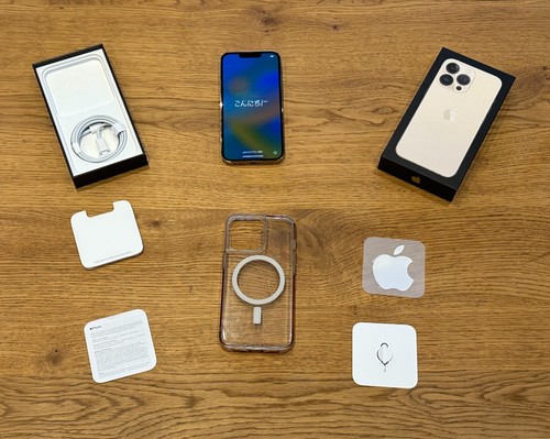 Apple iPhone 13 Pro 128gb Gold Original Box & Accessories A2638 Super Condition - Picture 8 of 16
