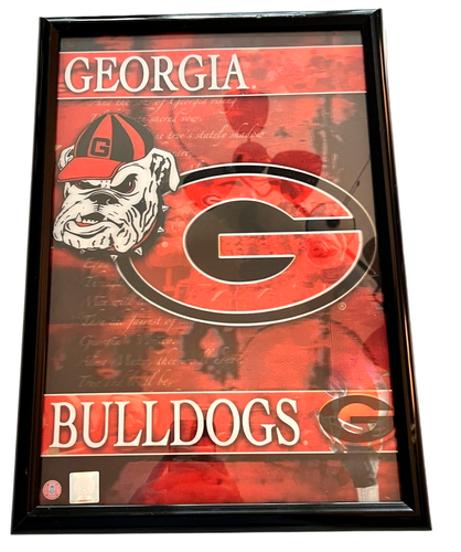 UGA Picture GA Bulldogs Hologram 14 x 20" Dorm Room DAWGS University of Georgia - Picture 2 of 10