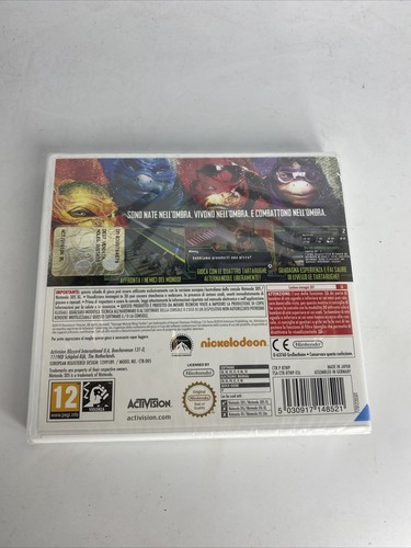 VIDEOGIOCO NINTENDO 3 DS NINJA TURTLES TEENAGE MUTANT NUOVO - NEW - Imagen 2 de 2