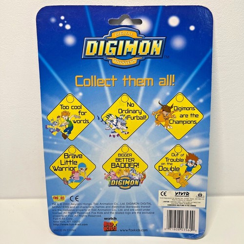 Digimon Vintage 2000 Vinyl Schild Wanddeko Tai Agumon Matt Gabumon Greymon NEU - Bild 5 von 7