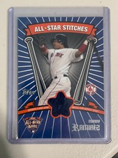 Manny Ramirez 2005 Topps #ASR-MR All-Star Stitches Baseball Card
