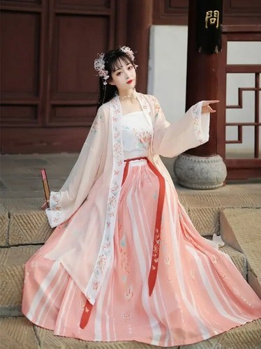 Elegant Hanfu Traditionele Chinese Outfit Women Prinses Cosplay Carnaval - Picture 4 of 22