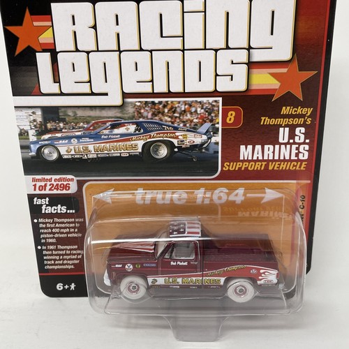 Auto World Hobby Exclusive Chase Mickey Thompson’s U.S. Marines Support Vehicle  - Picture 3 of 11