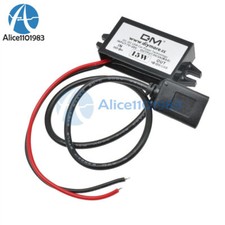 DC-DC 12V To 5V Converter Step Down Module USB Output Power Adapter 3A 15W F26