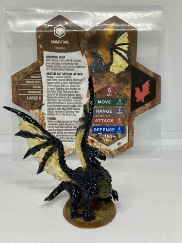 Heroscape Brimstone SOV Approved Custom Dragon Valkrill - Picture 1 of 5