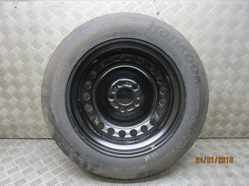 Ford Focus ST3 2015 turbo 2L 5 tacos 16"" rueda y neumático de ahorro de espacio T125/90R16 OEM - Imagen 5 de 8