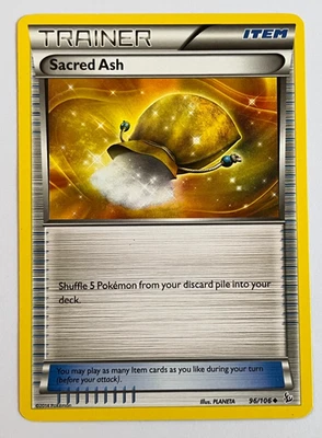 SACRED ASH 96/106 - XY FLASHFIRE - UNCOMMON NH - POKEMON CARD - Image 1 of 4