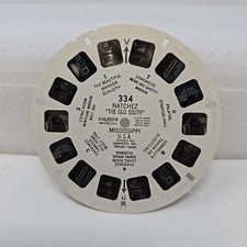 Vintage Sawyer's Gaf View Master Reel 334 "Natchez" The Old South MS 1951