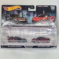 Hot Wheels Premium Car Culture McLaren Senna 720S Kids Diecast Toy Car HFF97 New
