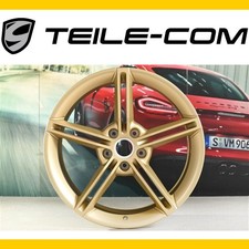 Porsche Taycan Mission E Design wheel rim, 9.5J x 21 ET60, aurum satin