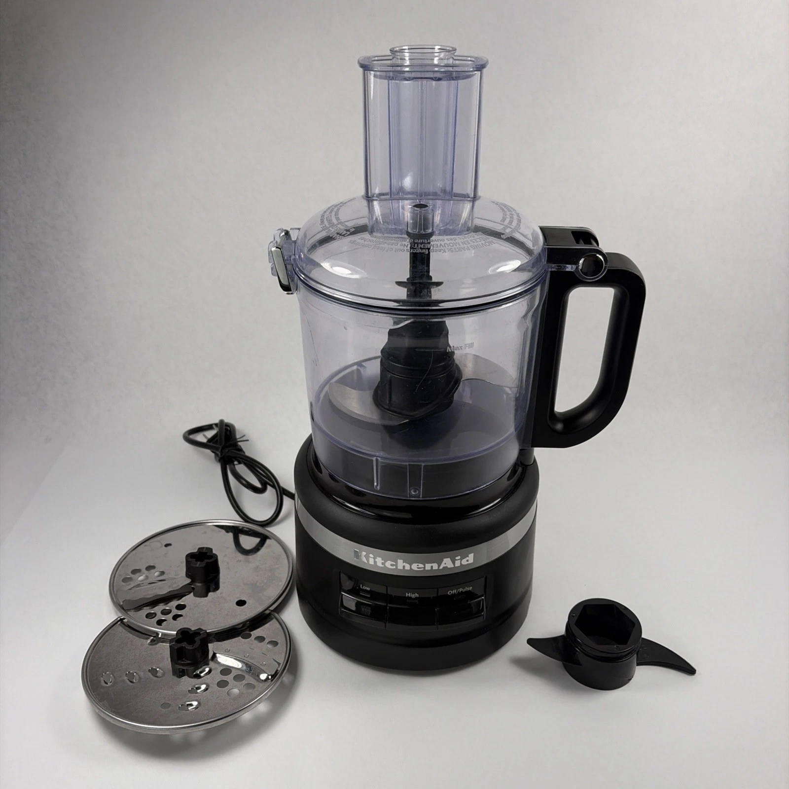 KitchenAid KFP0719BM 7 Cup Food Processor - Black Matte -With Accessories
Opens in a new window or t