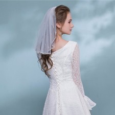Bridal Wedding Birdcage Veil Simple Women's Tulle Headpieces Veils Short