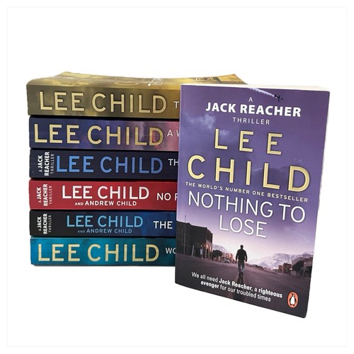 Jack Reacher Series - Lee Child Bundle x 7. Large Medium Paperback Books. G-VGC. - Picture 1 of 15
