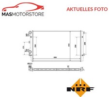KÜHLER WASSERKÜHLER MOTORKÜHLER NRF 53406A A NEU OE QUALITÄT