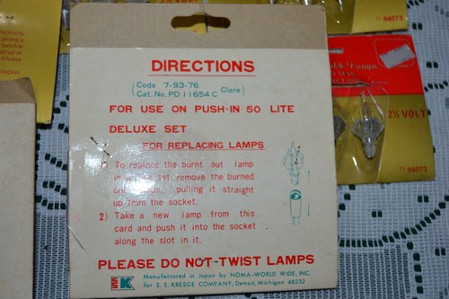 14 packs miniature light replacement Christmas Bulbs with Light Covers NICE lot - Bild 16 von 19